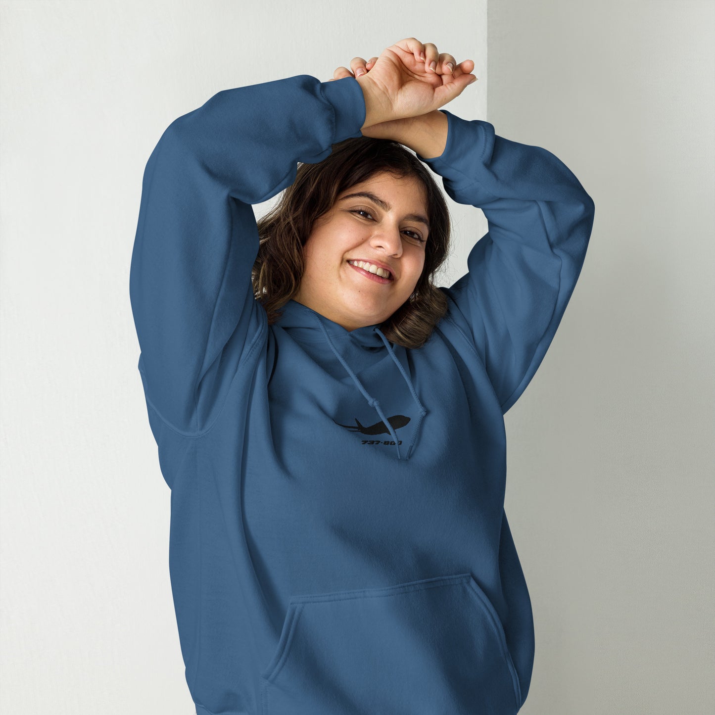Boeing 737 Plain Hoodie