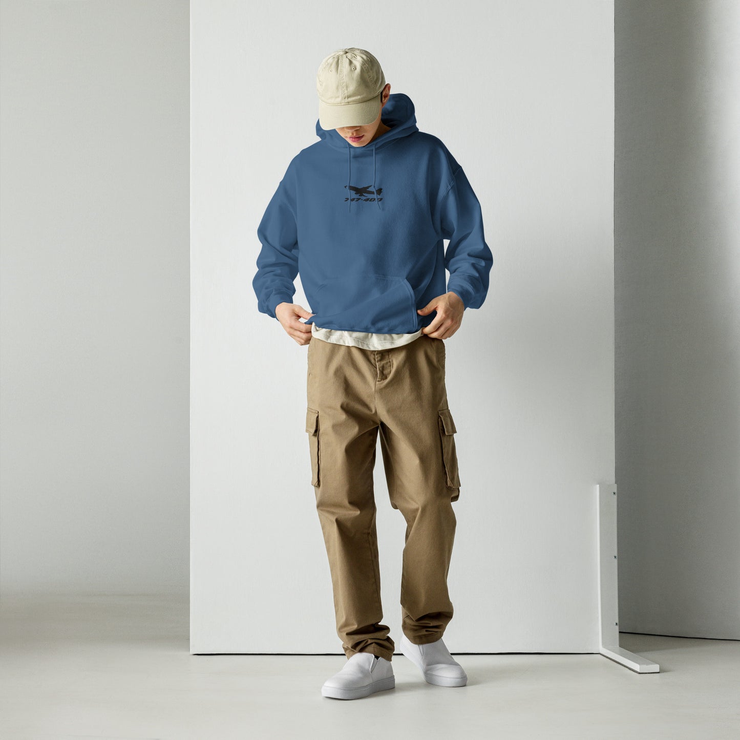 Boeing 747 Plain Hoodie