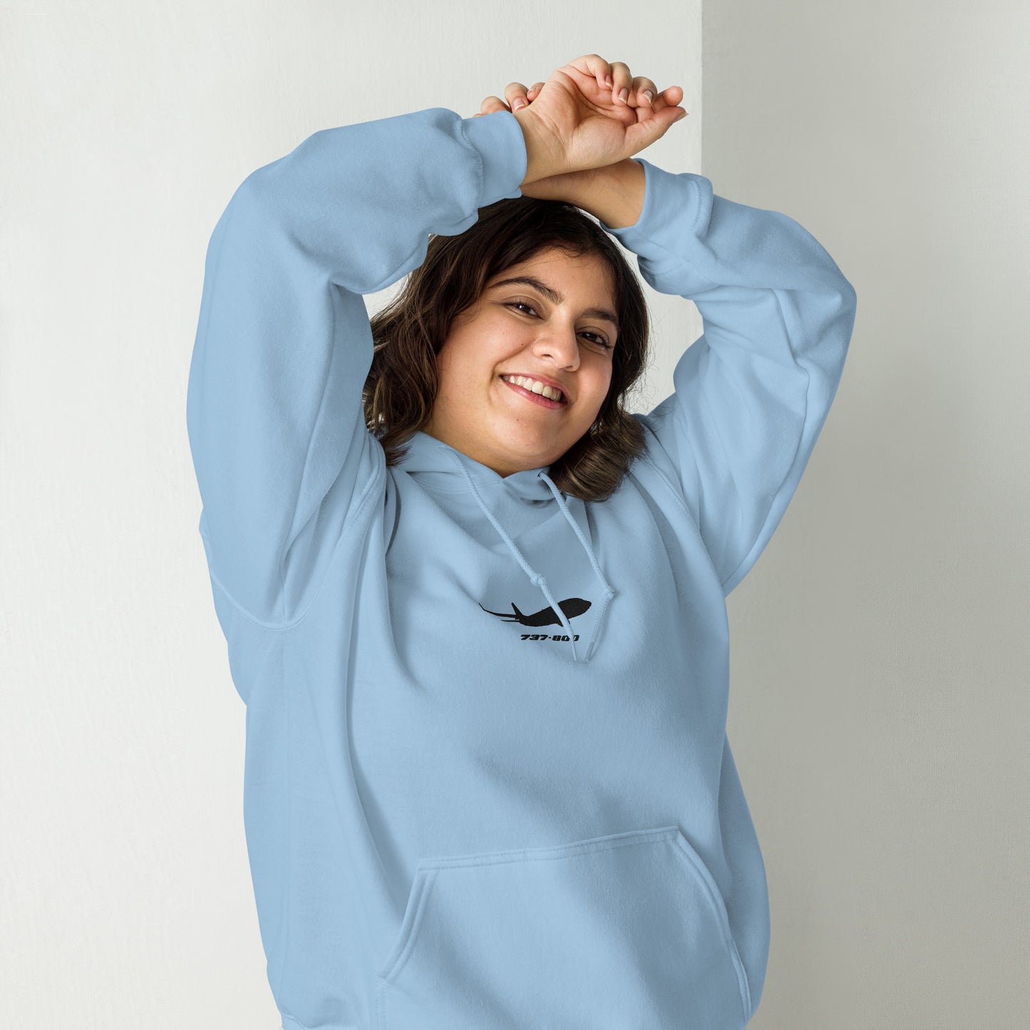 Boeing 737 Plain Hoodie