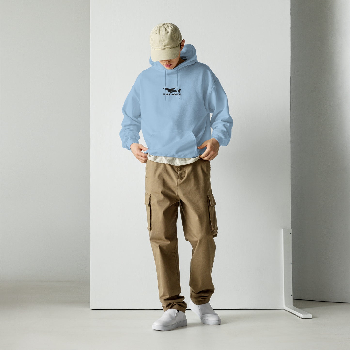 Boeing 747 Plain Hoodie
