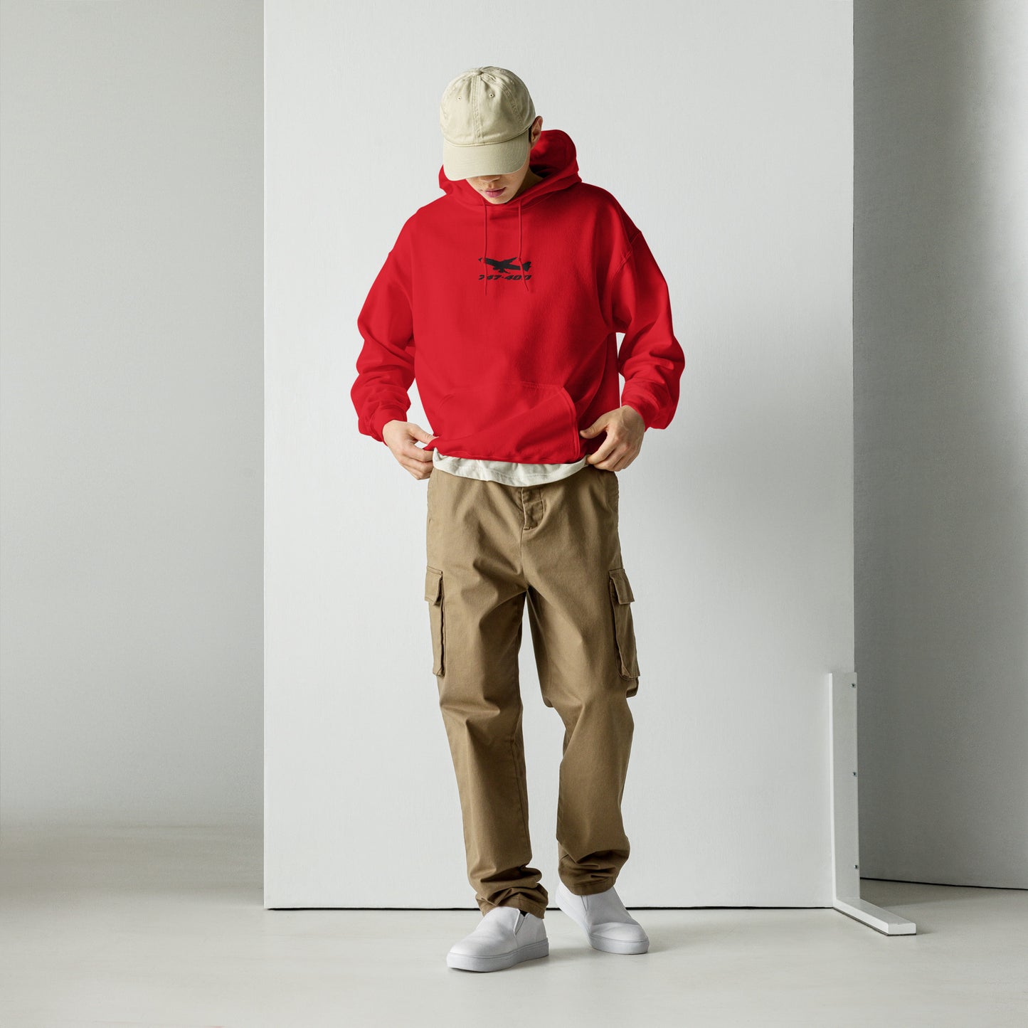 Boeing 747 Plain Hoodie