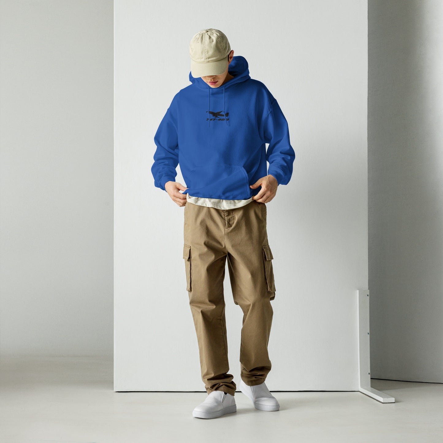 Boeing 747 Plain Hoodie