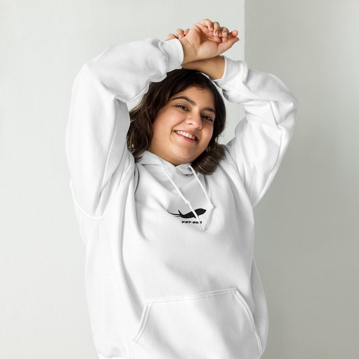 Boeing 737 Plain Hoodie