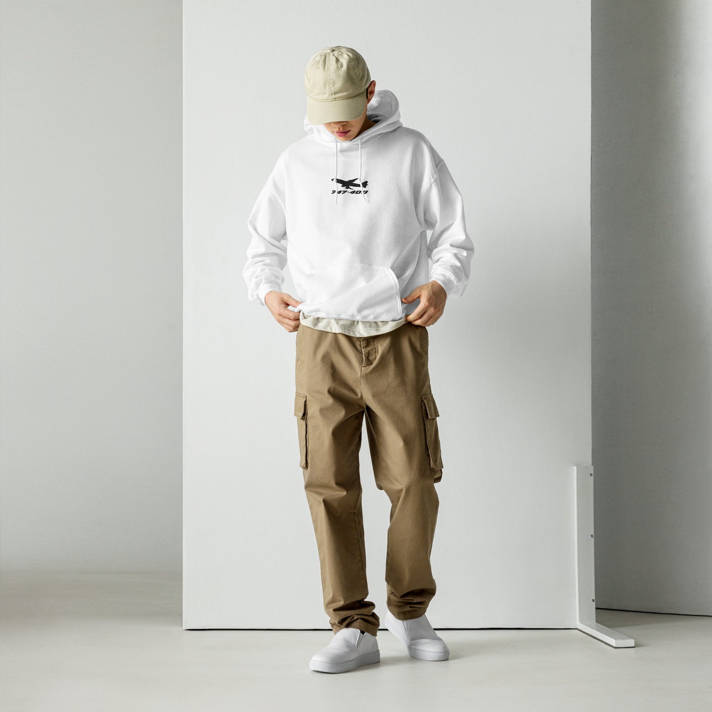 Boeing 747 Plain Hoodie