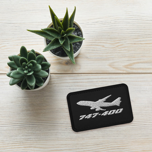 Boeing 747 Embroidered Patch
